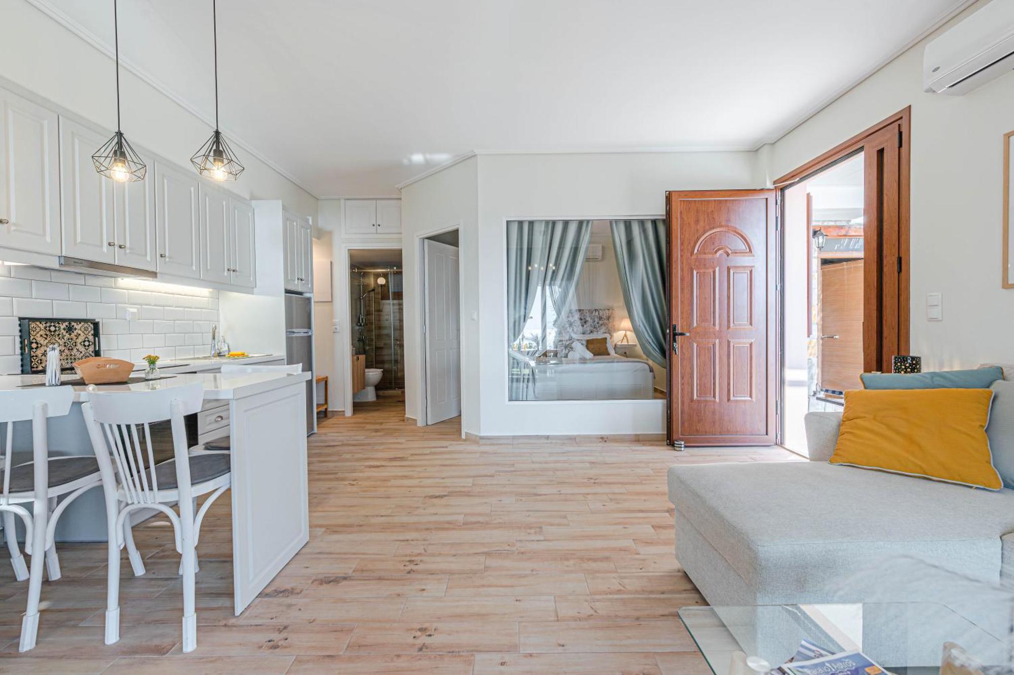Paralio Astros Beachfront Suites Xiropigado Exteriér fotografie